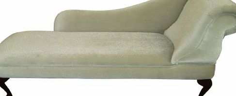 Getaheadboard Chaise Longue Pale Grey Fabric