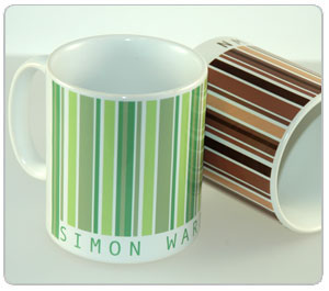 Personalised Barcode Mug