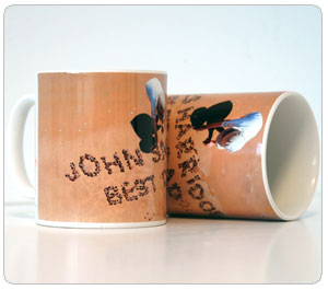 Personalised Best Dad Mug - Pebbles