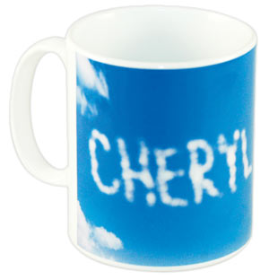 Personalised Clouds Mug