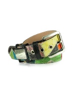 Ghibli Multicolor Patchwork Python Belt