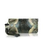 Ghibli Python Tassle Clutch