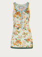 GHULAM SAKINA TOPS GREEN 10 UK GHU-T-V43-VEST
