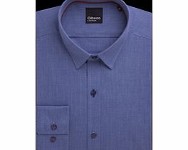 Gibson Plain Blue Shirt 15 Blue