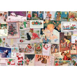 Gibson s Eurika Lake Studio Vintage Christmas 1000 Piece Jigsaw Puzzle