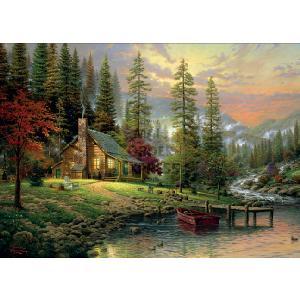 Gibson s Thomas Kinkade A Peaceful Retreat 1000 Piece Jigsaw Puzzle