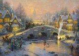 Gibsons Games Gibsons Thomas Kinkade Spirit of Christmas jigsaw puzzle. (1000 pieces)