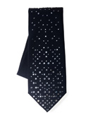 Allover Diamonte tie