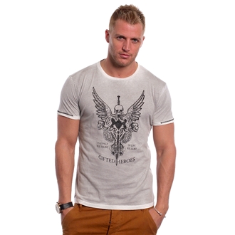 Gifted Hero Skull Crest T-Shirt