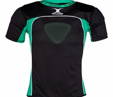 Gilbert Balls Gilbert Atomic Rugby Body Armour - Black Green