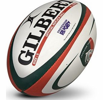 Leicester Tigers Official Replica Ball - Size 5