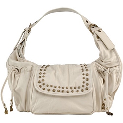 Gilda Tonelli Large Mono Strap Shoulder Bag with Stud Detail