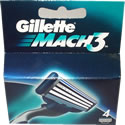 Mach 3 Razor Blades (4 Pack)