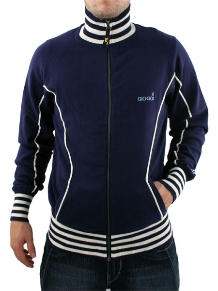 Navy Utter Track Top