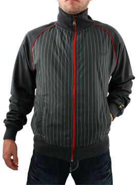 Phantom Grey Abro Pinstripe Track Top