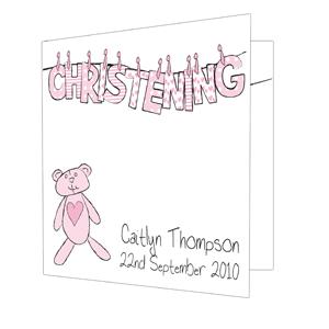 Christening W Line Card