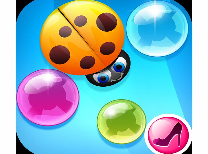 Girls Apps Bubble Bugs - LadyBirds Free