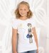 Girls` Limited Pure Cotton Folk Girl T-Shirt