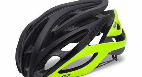 Giro Atmos Helmet - Matte Black/Highlight Yellow, Large