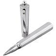 Moka Satin Aluminium Ballpoint Pen