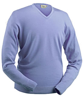 glenbrae Golf Sweater Fine Merino Haze