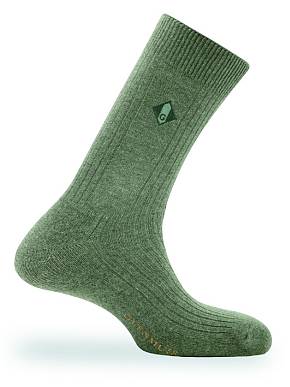 Mens 1 Pair Glenmuir Denton Cushion Rib Sock Dark Grey