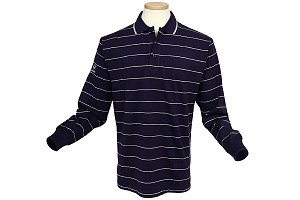 Robert Double Mercerised Long Sleeve Golf Polo