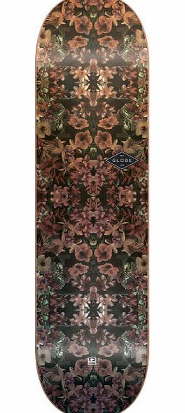 Globe Full On Skateboard Deck Dead Flowers -