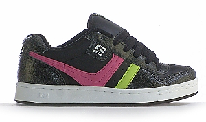 Finale Girls Ladies Skate Shoe - Black/Lime