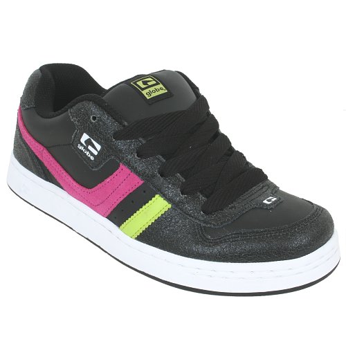 Mens Globe Finale Skate Shoe 10246 Blk/ Lime