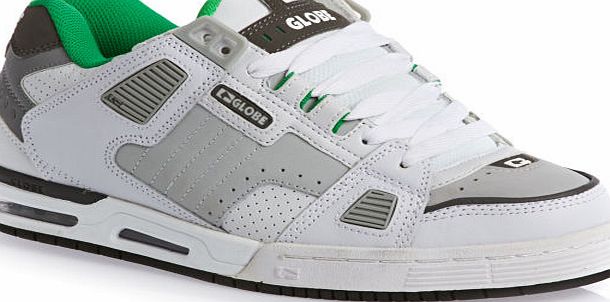 Globe Mens Globe Sabre Skate Shoes - White/grey/green