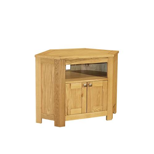 Gloucester Oak Corner TV Stand