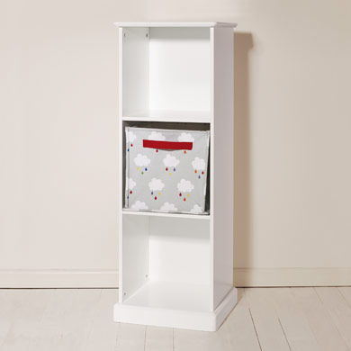 GLTC Abbeville 3 cube Tallboy Unit -White