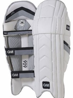 606 Batting Pad -White/Black, Youths Size- Left Hand