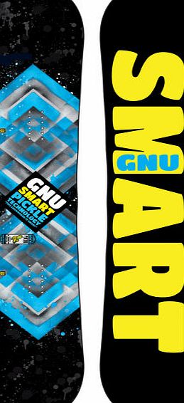 Gnu Mens Gnu Smart Pickle PBTX Snowboard - 159cm