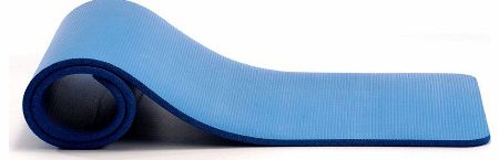 GoFit Deluxe Pilates Foam Mat BLUE