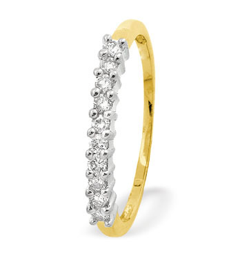 Gold Diamond Eternity Ring (413)