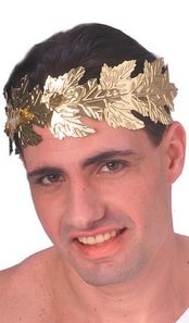 GOLD LAUREL LEAF HEADDRESS