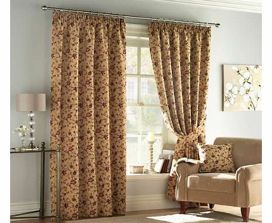 Victoria Tapestry Standard Header Lined