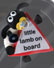 Golden Bear Shaun The Sheep Little Lamb On Board Sign