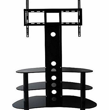 Goldline Floor TV Stand with Mount, Floor TV Bracket, Floor TV unit, Corner TV Stand for 32 inch, 42 inch 50 inch and 55 inch TVs