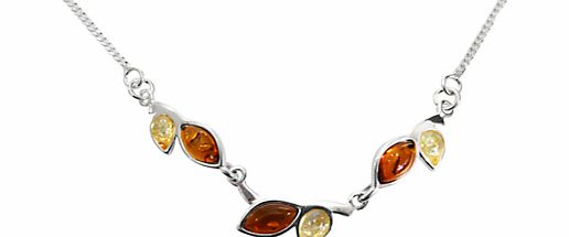 Goldmajor Bi-Colour Amber Sterling Silver Collar