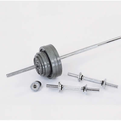 100Kg Standard Barbell + Dumbell Kit