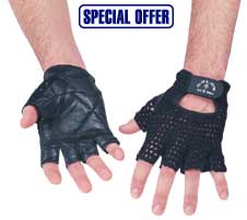 Mesh Back Gloves Large