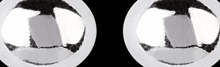 Goldsmiths 6mm Sterling Silver Ball Stud Earrings