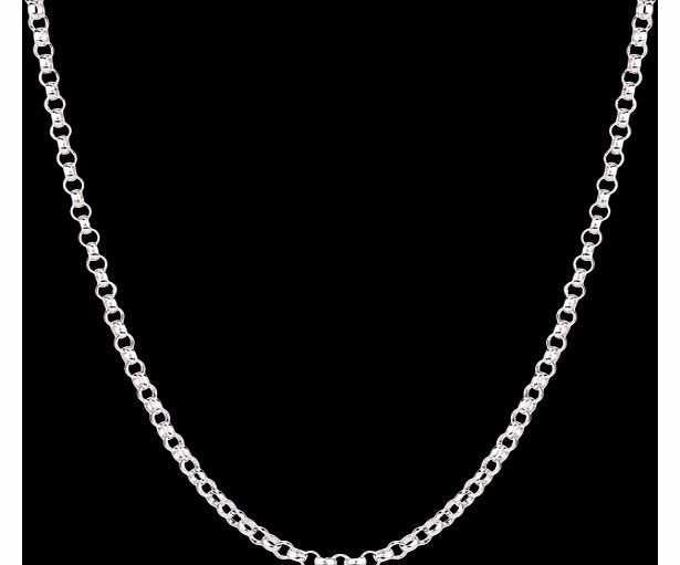 Silver Belcher 16 inch Chain