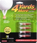 GolfersClub 4 Yards More Golf Tees TE16-YL