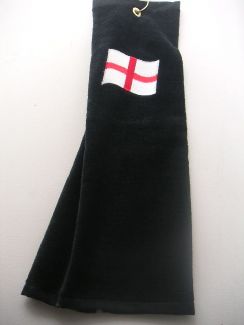 GolfersClub PATRIOT ENGLAND GOLF TOWEL