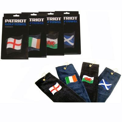 GolfersClub PATRIOT IRELAND GOLF TOWEL