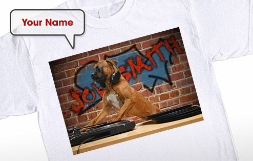 Music Dj Dog T-Shirt